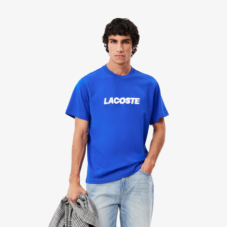 CAMISETA HOMBRE LACOSTE CON LOGOTIPO