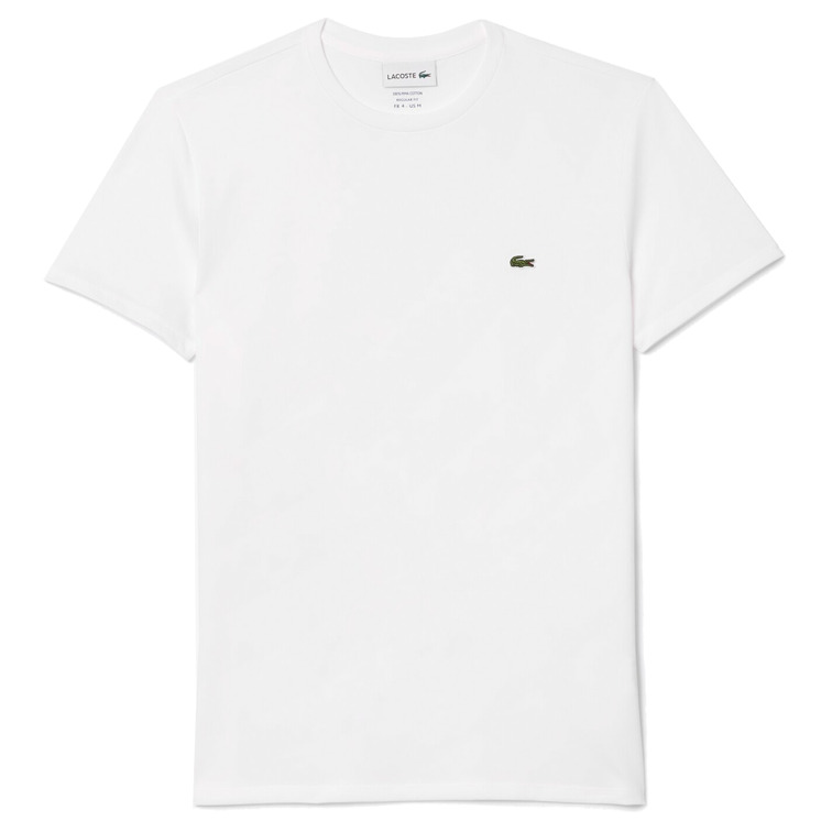 CAMISETA DE PUNTO JERSEY DE ALGODÓN PIMA HOMBRE LACOSTE