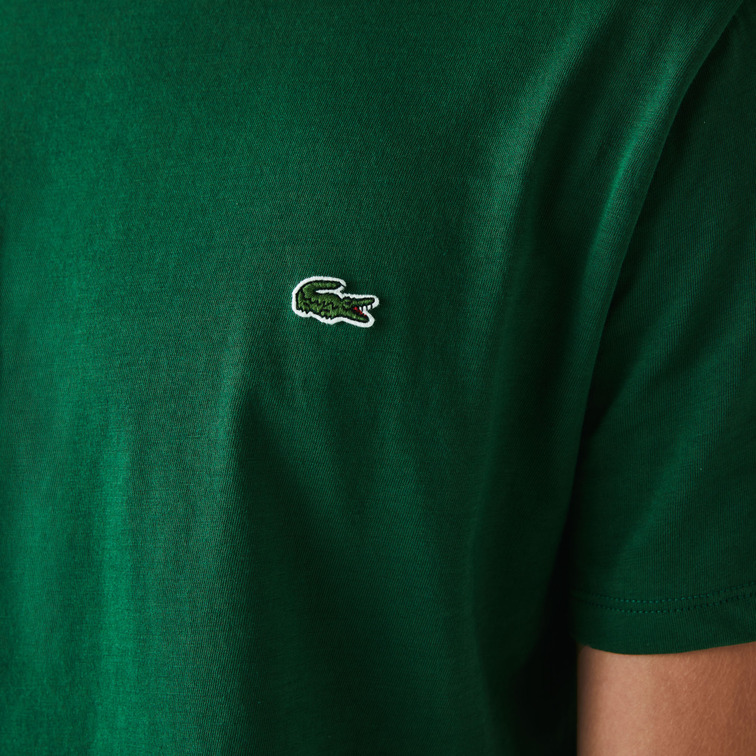 CAMISETA DE PUNTO JERSEY DE ALGODÓN PIMA HOMBRE LACOSTE