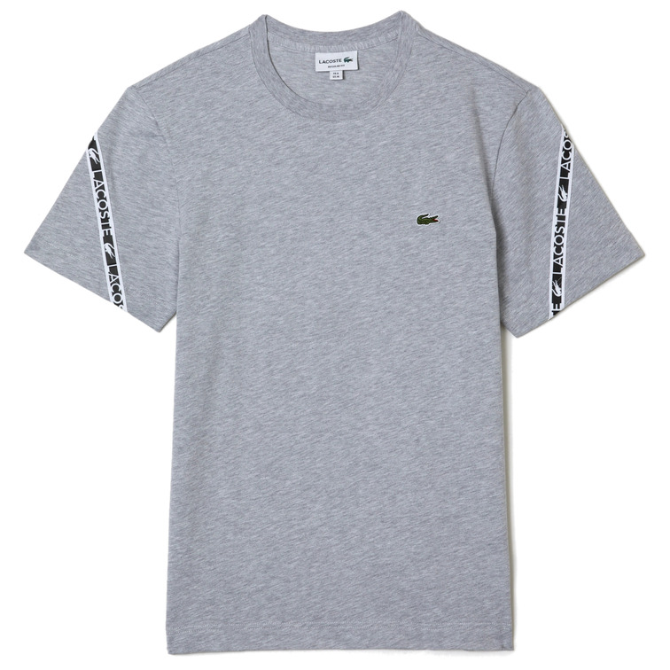 CAMISETA CON FRANJAS CON LOGO HOMBRE LACOSTE