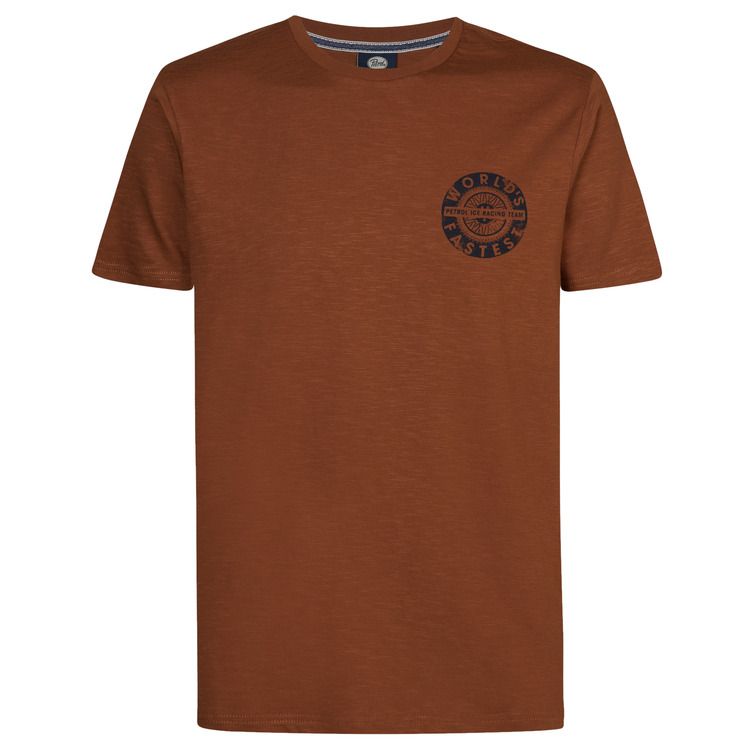 CAMISETA HOMBRE PETROL INDUSTRIES ESTAMPADO CIRCULAR