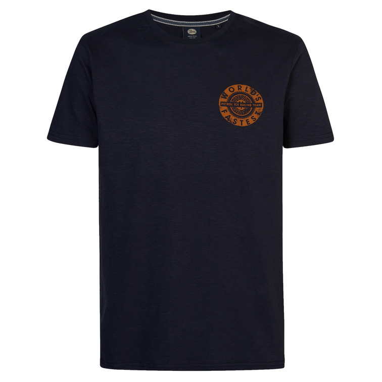 CAMISETA HOMBRE PETROL INDUSTRIES ESTAMPADO CIRCULAR