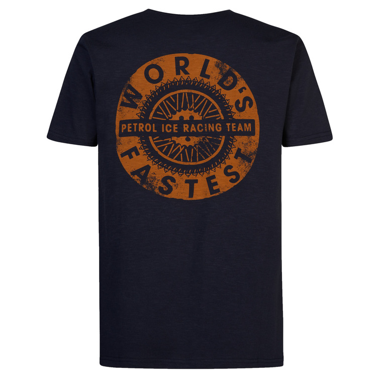 CAMISETA HOMBRE PETROL INDUSTRIES ESTAMPADO CIRCULAR