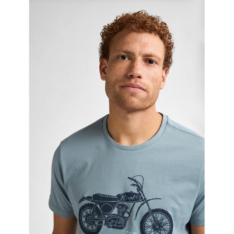 CAMISETA HOMBRE  PETROL INDUSTRIES MEN T-SHIRT SS PHOTO PRINT