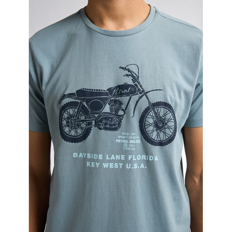 CAMISETA HOMBRE  PETROL INDUSTRIES MEN T-SHIRT SS PHOTO PRINT