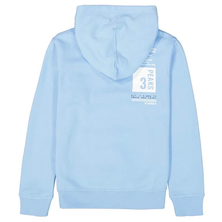 SUDADERA CON CAPUCHA NIÑO GARCIA JEANS ESTAMPADO TEXTO