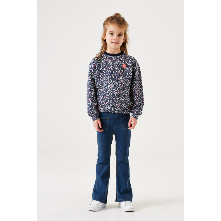 SUDADERA NIÑA GARCIA JEANS ALL OVER PRINT