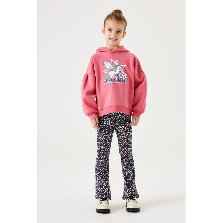 SUDADERA CON CAPUCHA NIÑA GARCIA JEANS ESTAMPADO EN PECHO