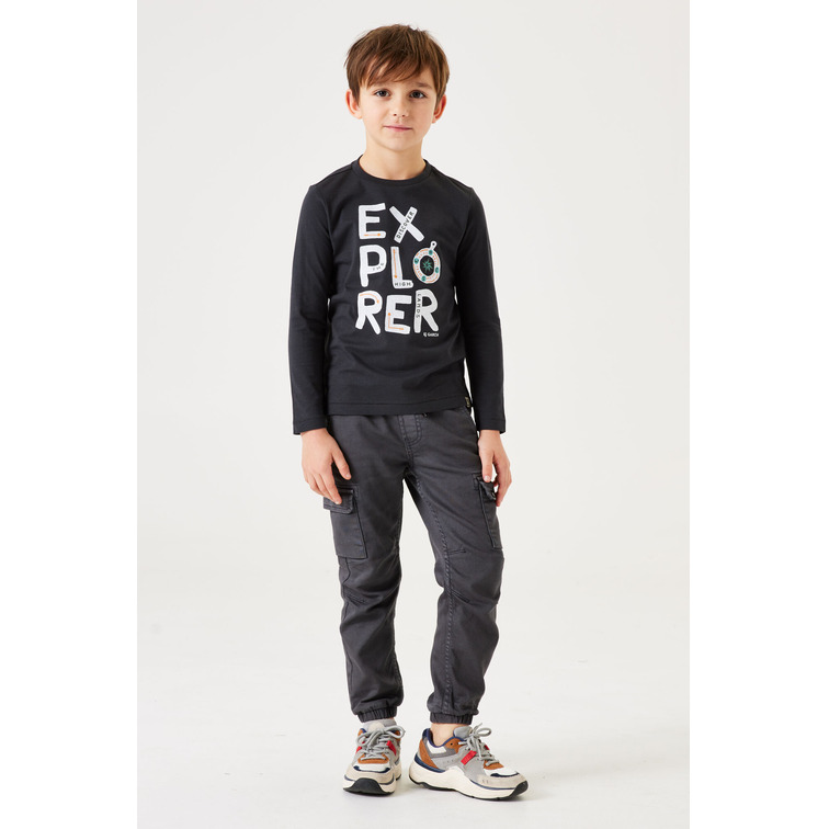 CAMISETA NIÑO  GARCIA V45600_BOYS T-SHIRT LS