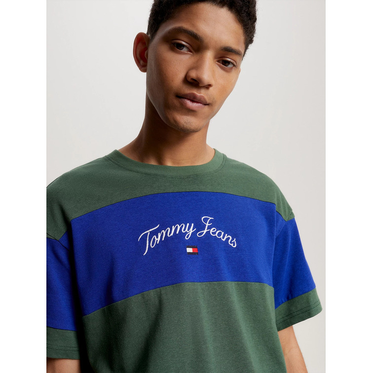 CAMISETA COLORBLOCK DE CORTE AMPLIO HOMBRE TOMMY JEANS