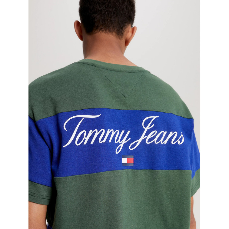 CAMISETA COLORBLOCK DE CORTE AMPLIO HOMBRE TOMMY JEANS