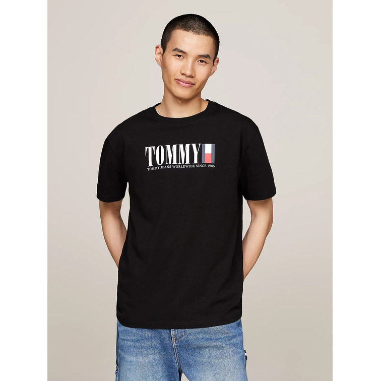 CAMISETA DE CUELLO REDONDO CON LOGO HOMBRE TOMMY JEANS