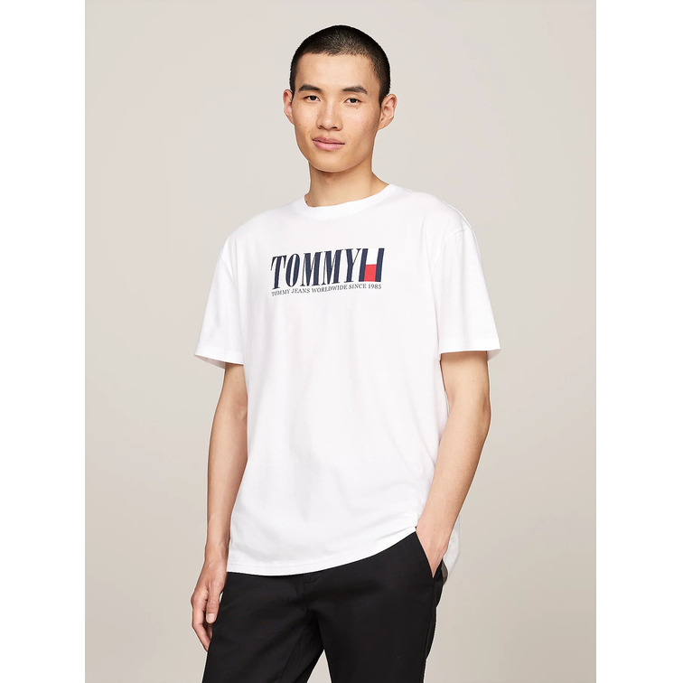 CAMISETA DE CUELLO REDONDO CON LOGO HOMBRE TOMMY JEANS