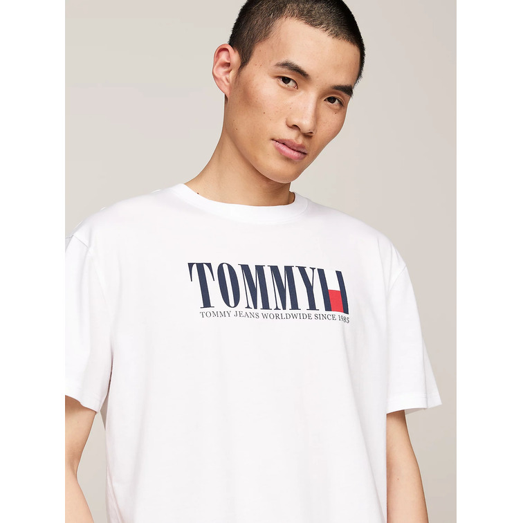 CAMISETA DE CUELLO REDONDO CON LOGO HOMBRE TOMMY JEANS