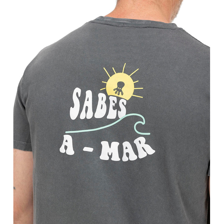 CAMISETA HOMBRE EL PULPO ESTAMPADO SABES A-MAR