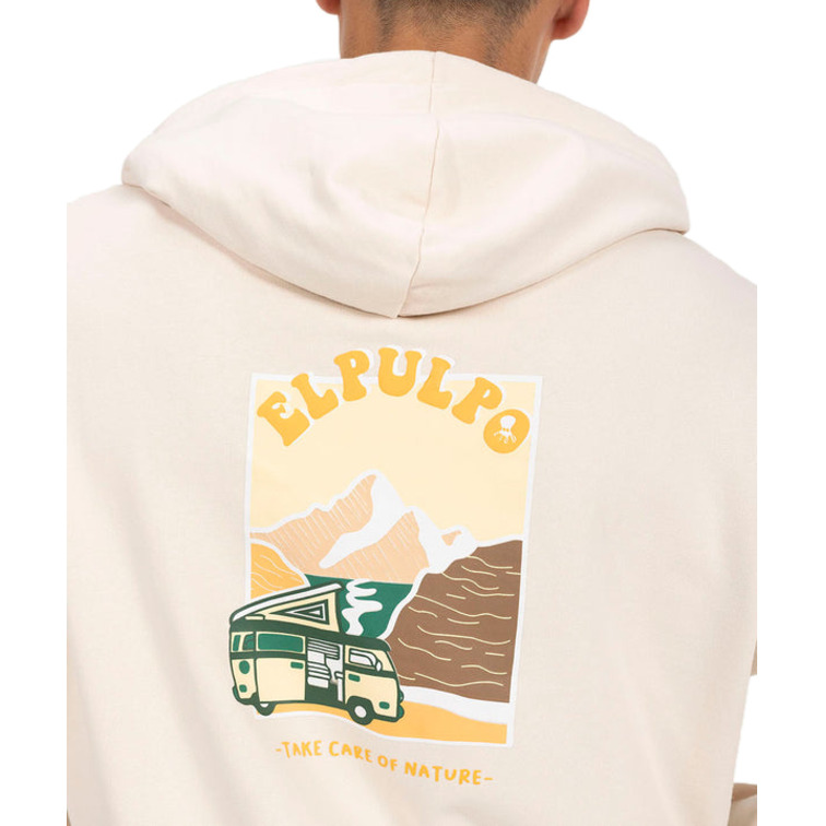 SUDADERA CON CAPUCHA HOMBRE EL PULPO CARAVANA MONTAÑAS