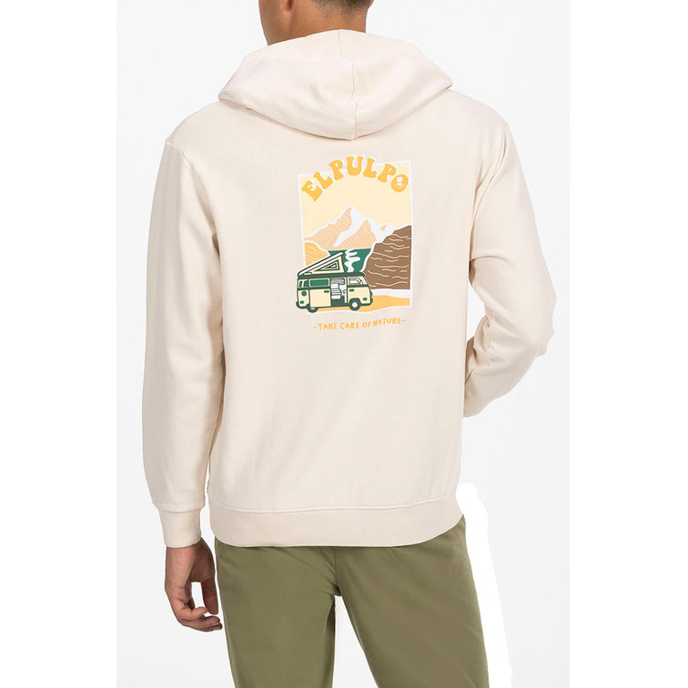 SUDADERA CON CAPUCHA HOMBRE EL PULPO CARAVANA MONTAÑAS