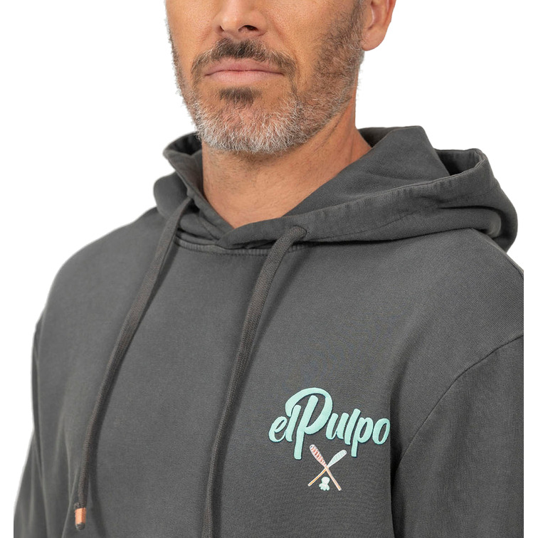 SUDADERA CON CAPUCHA HOMBRE EL PULPO ESTAMPADO SEALOVERS