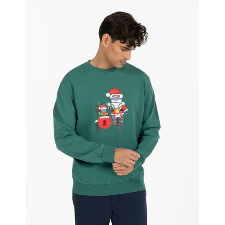 SUDADERA HOMBRE EL PULPO MOTIVO NAVIDEÑO