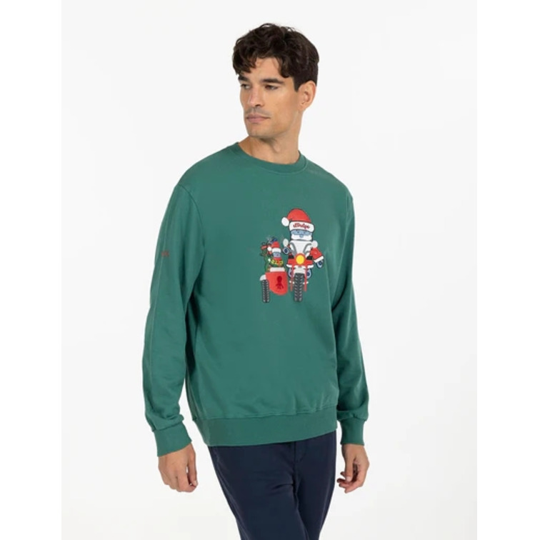 SUDADERA HOMBRE EL PULPO MOTIVO NAVIDEÑO