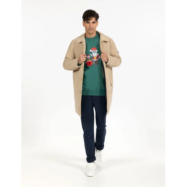 SUDADERA HOMBRE EL PULPO MOTIVO NAVIDEÑO