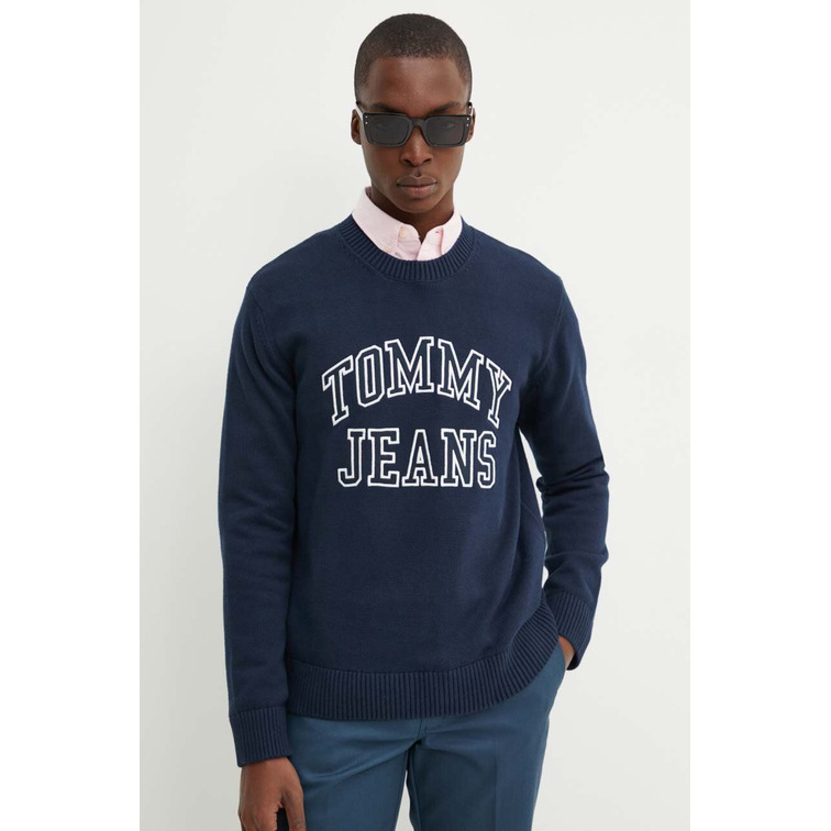 JERSEY HOMBRE TOMMY JEANS LOGO RETRO