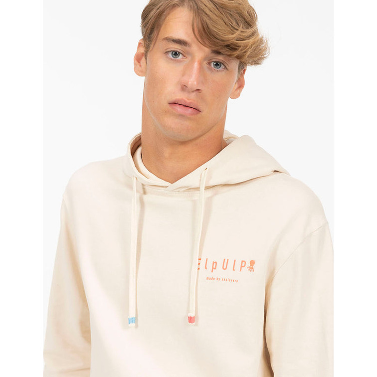 SUDADERA CON CAPUCHA HOMBRE EL PULPO LAVADA PLAGE