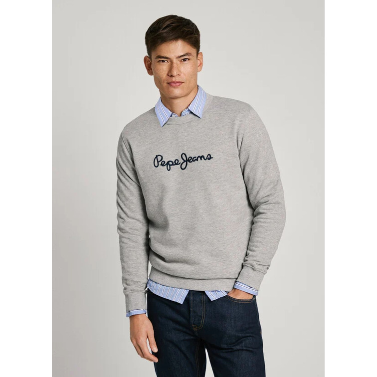 SUDADERA CUELLO REDONDO FIT REGULAR HOMBRE PEPE JEANS