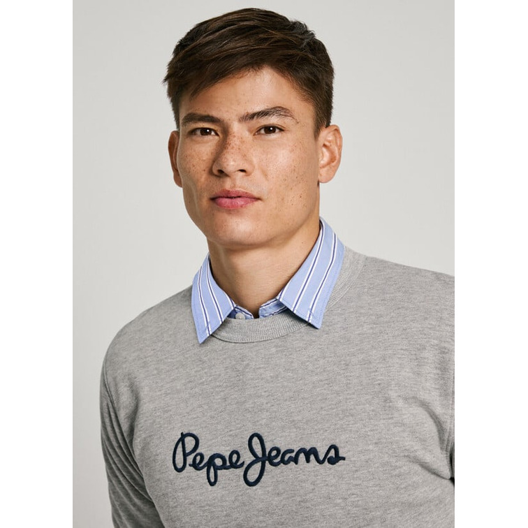 SUDADERA CUELLO REDONDO FIT REGULAR HOMBRE PEPE JEANS