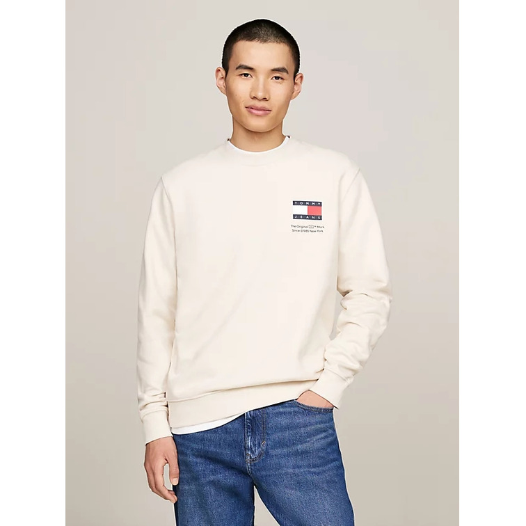 SUDADERA DE CUELLO REDONDO CON LOGO HOMBRE TOMMY JEANS