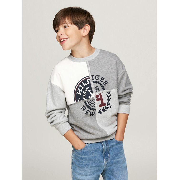 SUDADERA NIÑO TOMMY HILFIGER ESTAMPADO MÚLTIPLE