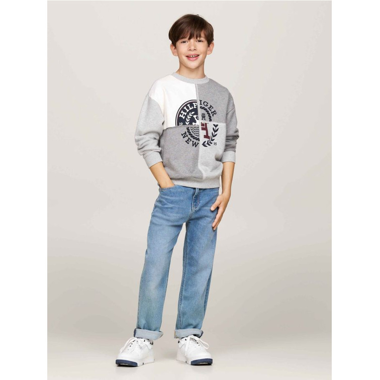 SUDADERA NIÑO TOMMY HILFIGER ESTAMPADO MÚLTIPLE