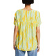 BLUSA ESTAMPADA CON CUELLO PICO MUJER ESPRIT