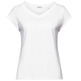 CAMISETA LISA CON CUELLO PICO MUJER ESPRIT