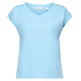 CAMISETA LISA CON CUELLO PICO MUJER ESPRIT