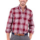 CAMISA HOMBRE  EL GANSO CAMISA TARTÁN ROJO