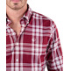 CAMISA HOMBRE  EL GANSO CAMISA TARTÁN ROJO