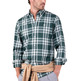 CAMISA HOMBRE  EL GANSO CAMISA TARTÁN VERDE