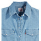 CAMISA MUJER  LEVI'S ICONIC WESTERN LIGHT INDIGO -