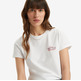 CAMISETA MUJER LEVIS PERFECT LOGO FLORES