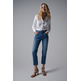 VAQUERO MUJER  SALSA JEANS TRUE CROPPED SLIM