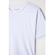 CAMISETA HOMBRE  SALSA JEANS T-SHIRT V NECK RAW EDGE SLIM F