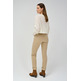 VAQUERO BEIGE MUJER SALSA JEANS SLIM EFECTO PUSH IN