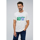 CAMISETA HOMBRE  SALSA T-SHIRT SLIM FIT W/ GRAPHIC