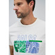 CAMISETA HOMBRE  SALSA T-SHIRT SLIM FIT W/ GRAPHIC