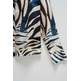 CAMISA SATINADA MUJER SALSA JEANS ANIMAL PRINT