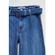 VAQUERO MUJER SALSA JEANS TRUE CROPPED WIDE CON CiNTURÓN