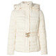 ABRIGO MUJER  SALSA SHORT PUFFER COAT WITH FUR HOO