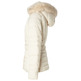 ABRIGO MUJER  SALSA SHORT PUFFER COAT WITH FUR HOO