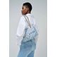 BOLSO MUJER  SALSA JEANS DENIM FRINGES BAG W/CHAIN